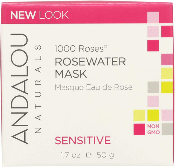 1000 Roses Rosewater Gel Mask 1.7 OZ