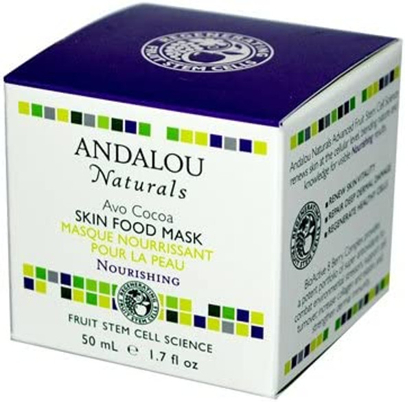 Andalou Naturals Skin Food Mask AVO Cocoa 1.7 oz
