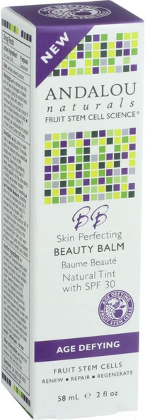 Andalou Naturals Skin Perfecting Beauty Balm - Natural Tint Spf 30 - 2 Oz