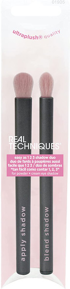 Real Techniques Easy As 123 Eyeshadow Brush Duo