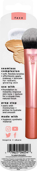 REAL TECHNIQUES Seamless Complexion Makeup Brush for Liquid & Cream Foundations