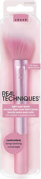 Real Techniques Light Layer Blush Make-Up Brush for Cream and Powder Blushers