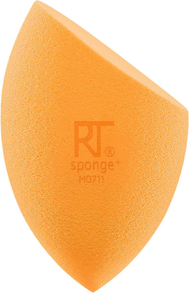 REAL TECHNIQUES Miracle Complexion Makeup Sponge for full cover foundation (Packaging and Colour May Vary) Orange