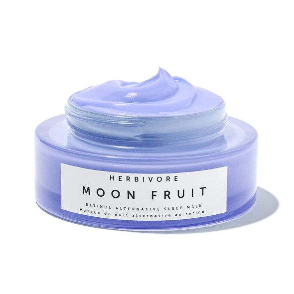 New! Herbivore Botanicals Moon Fruit Retinol Alternative Sleep Mask - A Skin Smoothing Sleep Mask to Visibly Reduce Fine Lines and Wrinkles Overnight (1.7 oz)