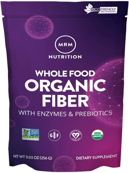 MRM - Whole Food Raw Organic Fiber 9.03 oz