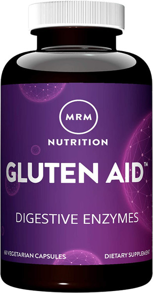 MRM - Gluten Aid - Assists Gluten & Dairy Consumption 60 Vcaps