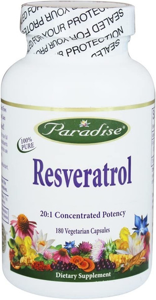 Paradise Herbs Vegetarian Caps Resveratrol