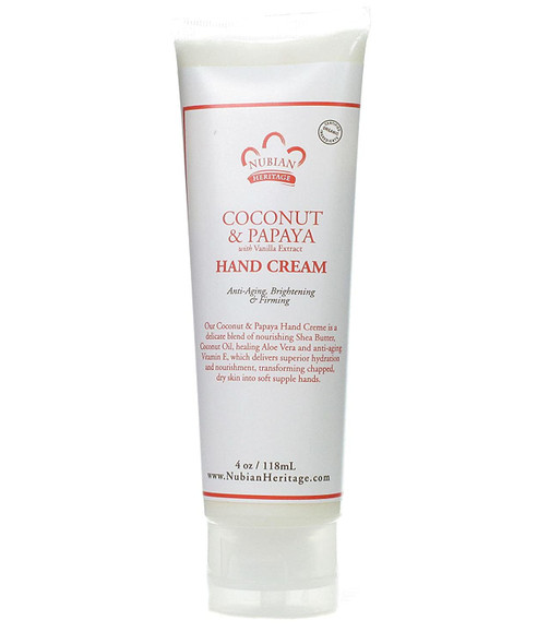 Nubian Heritage Hand Crm Coconut Papaya