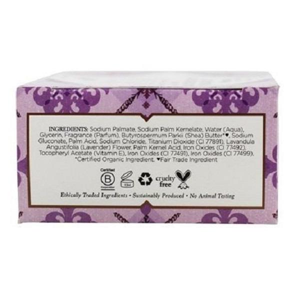 Nubian Heritage Soap Bar, Lavender and Wildflower, 5 Ounce