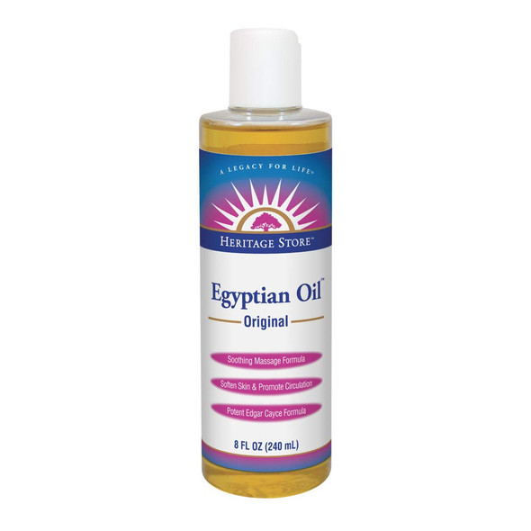 HERITAGE STORE Egyptian Oil, Original, 8 Ounce