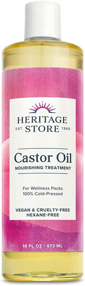 Heritage Castor Oil 16 Ounces ( 2 Pack )