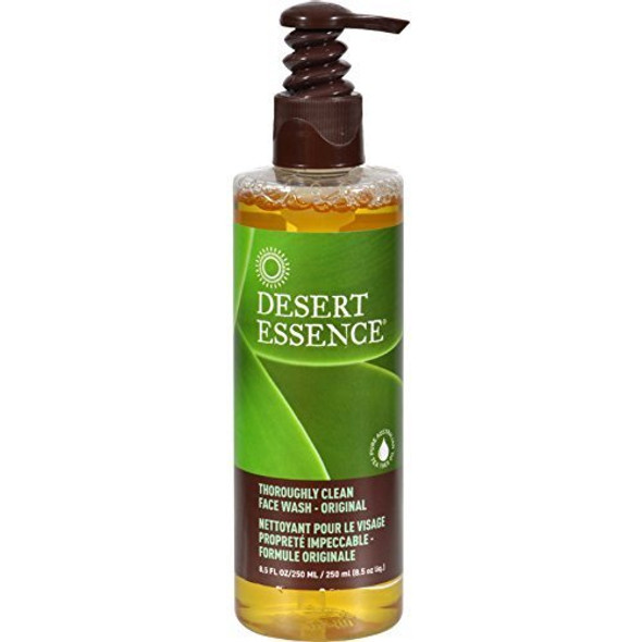 Desert Essence Face Wash Thrghly Clean