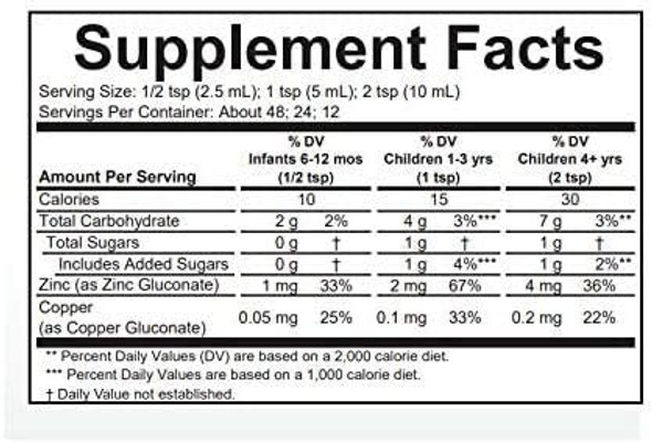 ChildLife Essentials Liquid Zinc Plus - All-Natural Support for Optimal Immune System Function, Allergen-Free, Zinc Drops for Kids, Infants, & Teens - Mango Strawberry Flavor, 4 Fl Oz (Pack of 3)