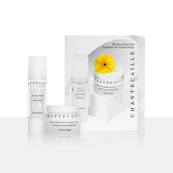 Chantecaille Jasmine & Lily Healing Mask and Vital Essence Serum: Botanical Essentials