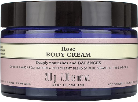 Neals Yard Remedies Rose Body Cream 200G For All Skin Types