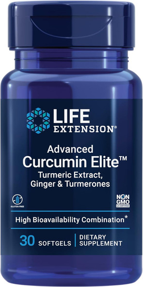 Le Advanced Curcumin Elite Turmeric Extract, Ginger & Tumerones 30Sg