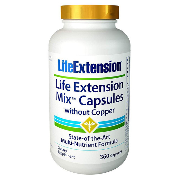 Life Extension Mix Capsules without Copper 360C
