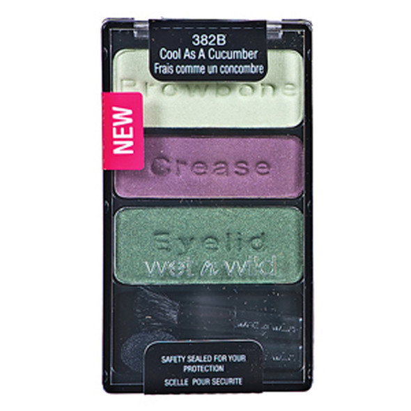 Wet N Wild Eye shadow Trio Cool As a Cucumber. 382B