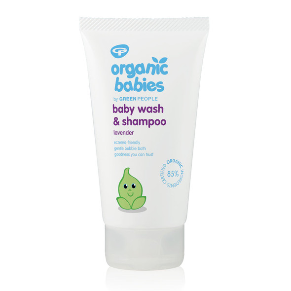 Green People Organic Babies Baby Wash & Shampoo - Lavender 150ml