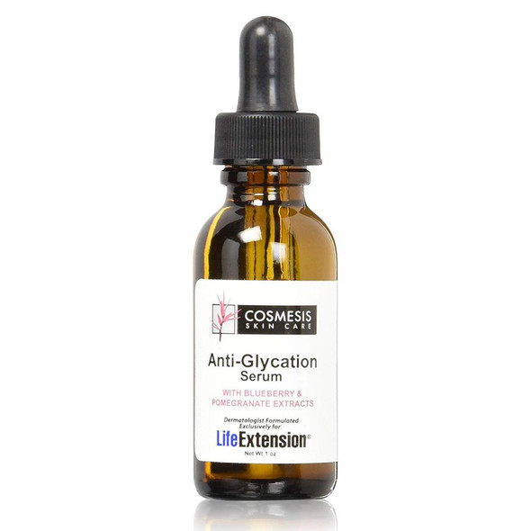 Life Extension Anti-Glycation Serum with Blueberry and Pomegranate Extracts