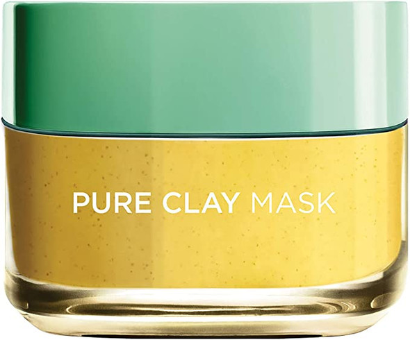 Pure Clay Yellow Face Mask Yuzu Lemon 50ml