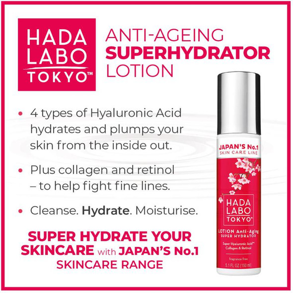 Anti-Ageing Super Hydrator Lotion Face Cream 150ml