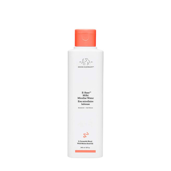 Drunk Elephant E-Rase Milki Micellar Water– Ultra Mild Formula to Gently Remove Makeup and Bacteria. (100 mL)