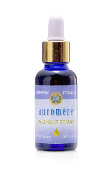Auromere Ayurvedic Wrinkle Serum - Cruelty Free, All Natural, Non GMO, Rejuvenating for All Skin Types (1.18 fl oz)