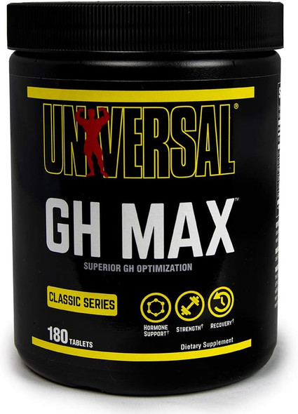 Classic Series, Gh Max, Superior Gh Optimization, 180 Tablets, Universal Nutrition