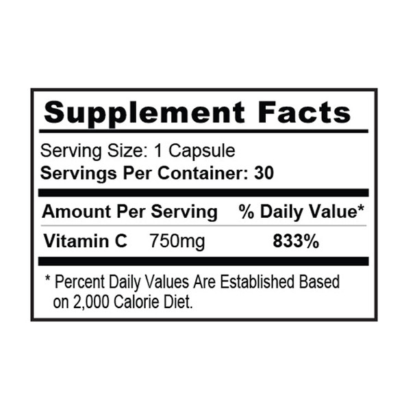 Gaspari Nutrition Vitamin-C (750mg)