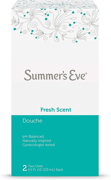 Summers Eve Frsh Twin Size 9z Summer'S Eve Fresh Scent Twin Pack Douche