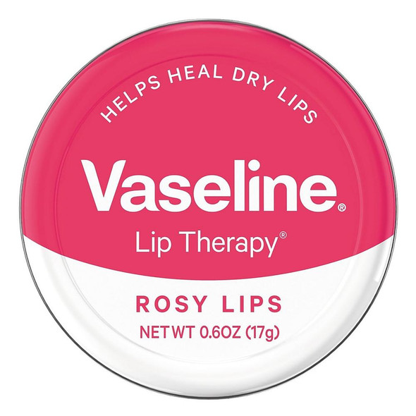 Vaseline Lip Therapy Lip Balm, Rosy Lips 0.6 oz