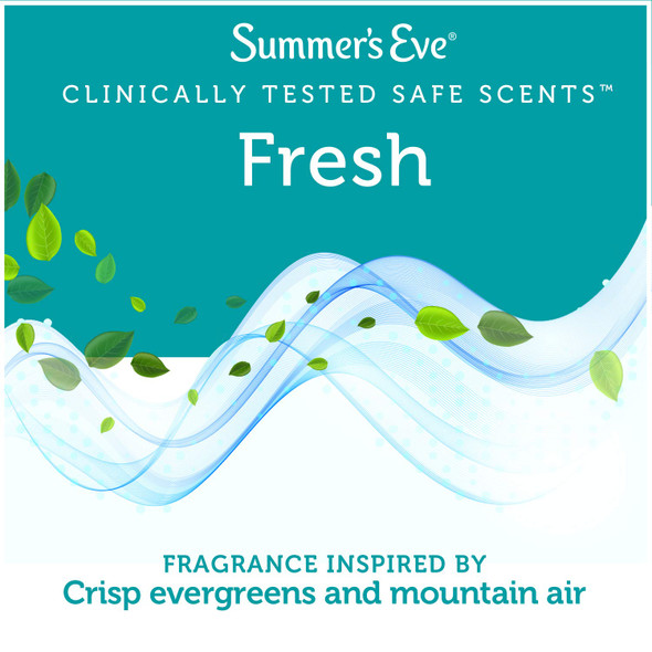 Summer's Eve Douche Fresh Scent 4.5 oz Size (Pack of 2) pH Balanced, Dermatologist & Gynecologist Tested