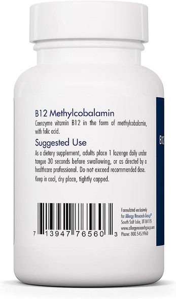 Allergy Research Group- B12 Methylcobalamin 50 Loz