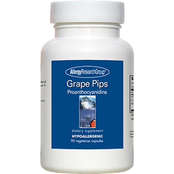 Allergy Research Group- Grape Pips Proanthocyanidins 90 vegcaps