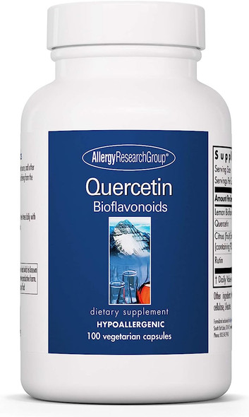 Allergy Research Group- Quercetin Bioflavonoids 100 Caps