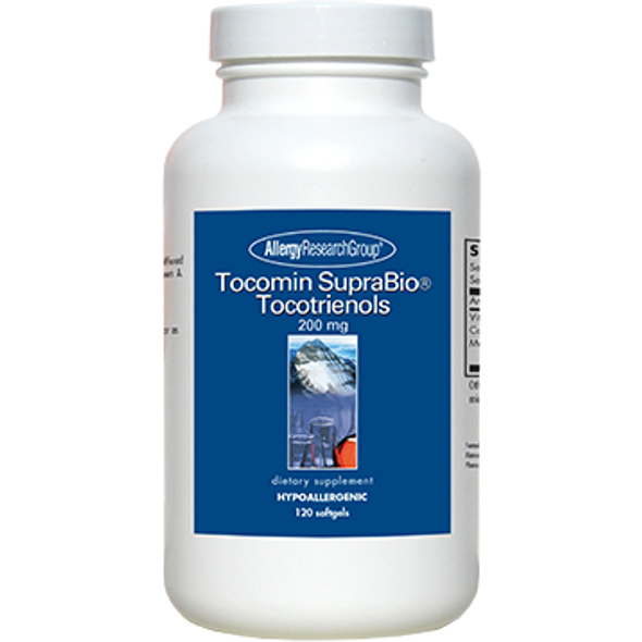 Allergy Research Group- SupraBio Tocotrienols 200mg 120 gels