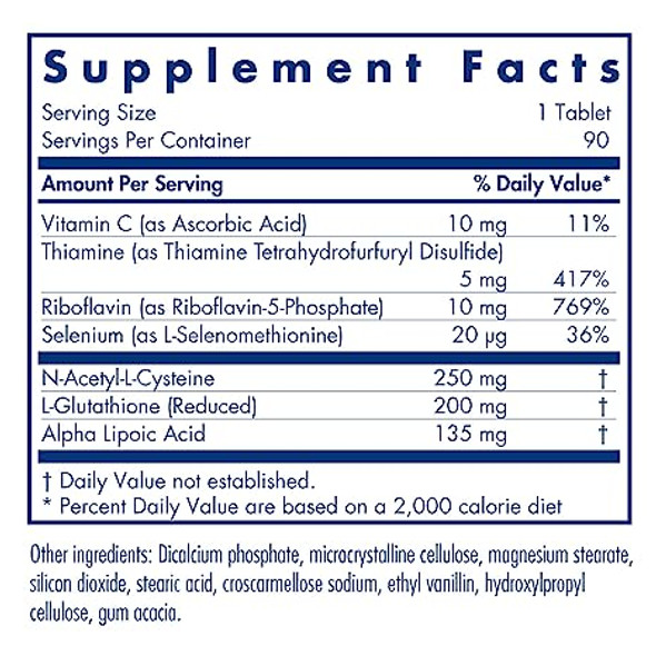 Allergy Research Group- Thiodox 90 Tabs