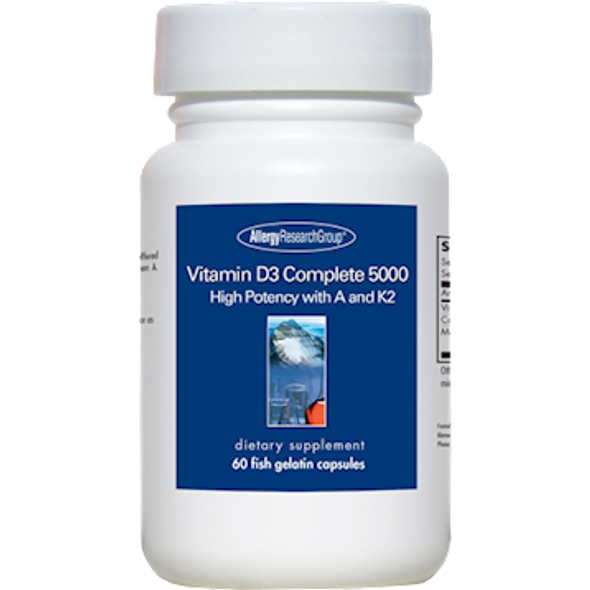 Allergy Research Group- Vitamin D3 Complete 5000 60 gelcaps