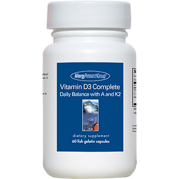 Allergy Research Group- Vitamin D3 Complete 60 gels