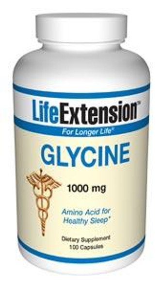 Life Extension Glycine 1000mg 100 Caps