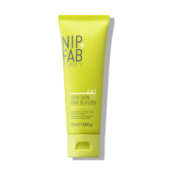 Teen Skin Fix 2 In 1 Scrub & Mask Pore Blaster Facial Cleansing 75ml