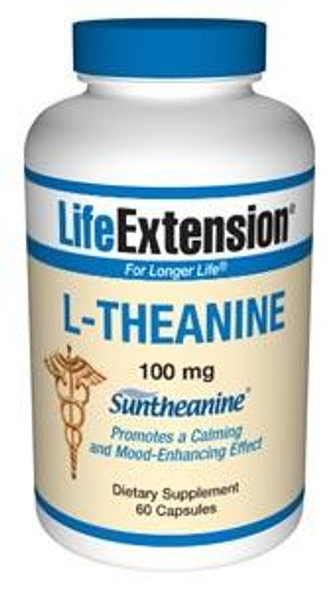 Life Extension L-Theanine 100 Mg 60 Caps