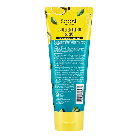 Squeezed Lemon Exfoliating Scrub 80ml