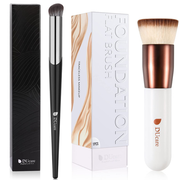 DUcare Foundation Brush +Concealer Brush Under Eye