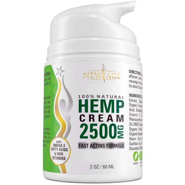 Hemp Cream by New Age - Natural Hemp Cream - Made in USA