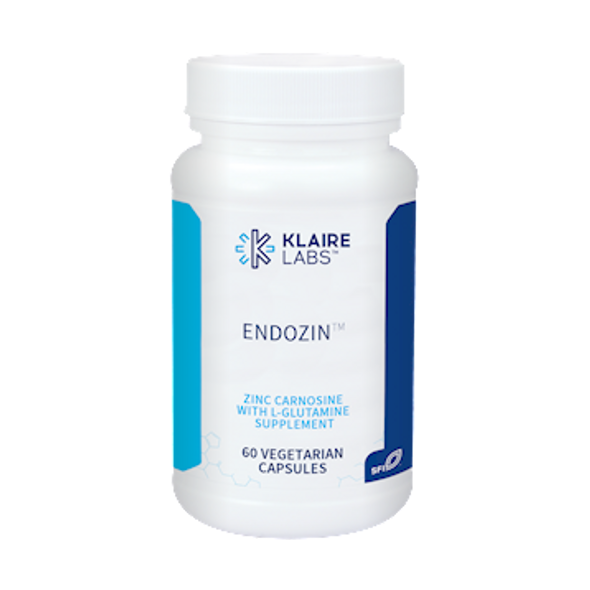 Klaire Labs- EndoZin  60 vegetarian capsules