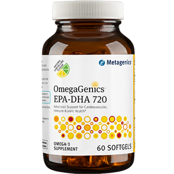 Metagenics- OmegaGenics EPA-DHA 720 Lemon 60 gels
