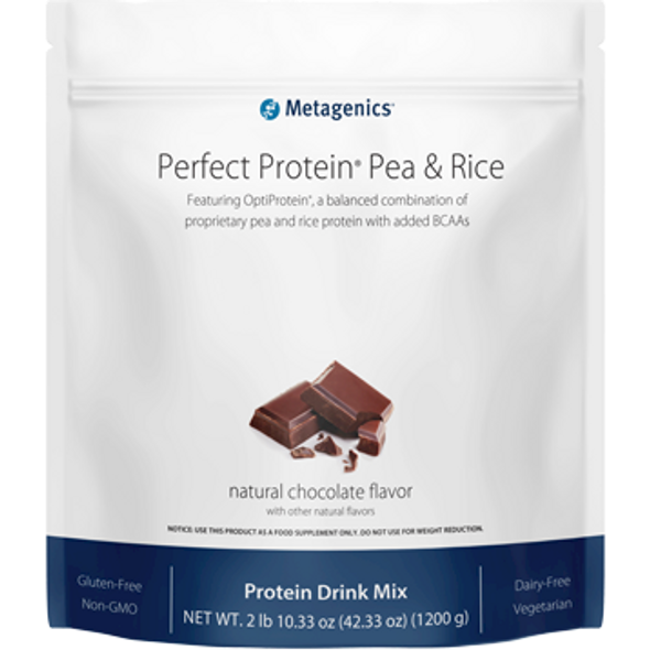 Metagenics- Perfect Protein Pea & Rice Choc 30 srv
