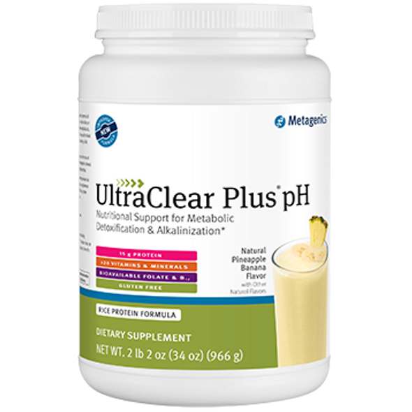 Metagenics- UltraClear PLUS pH Pin/Ban 966g
